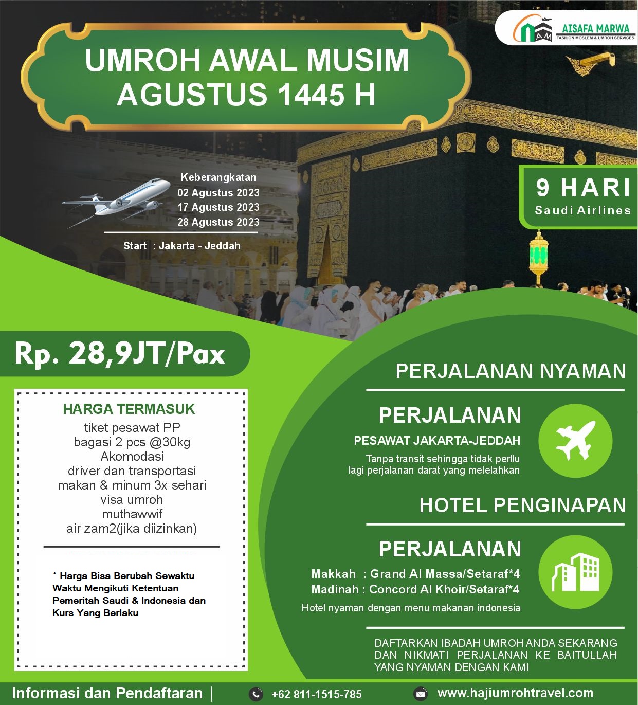 Paket Umroh Reguler Aisafa Marwa (4)