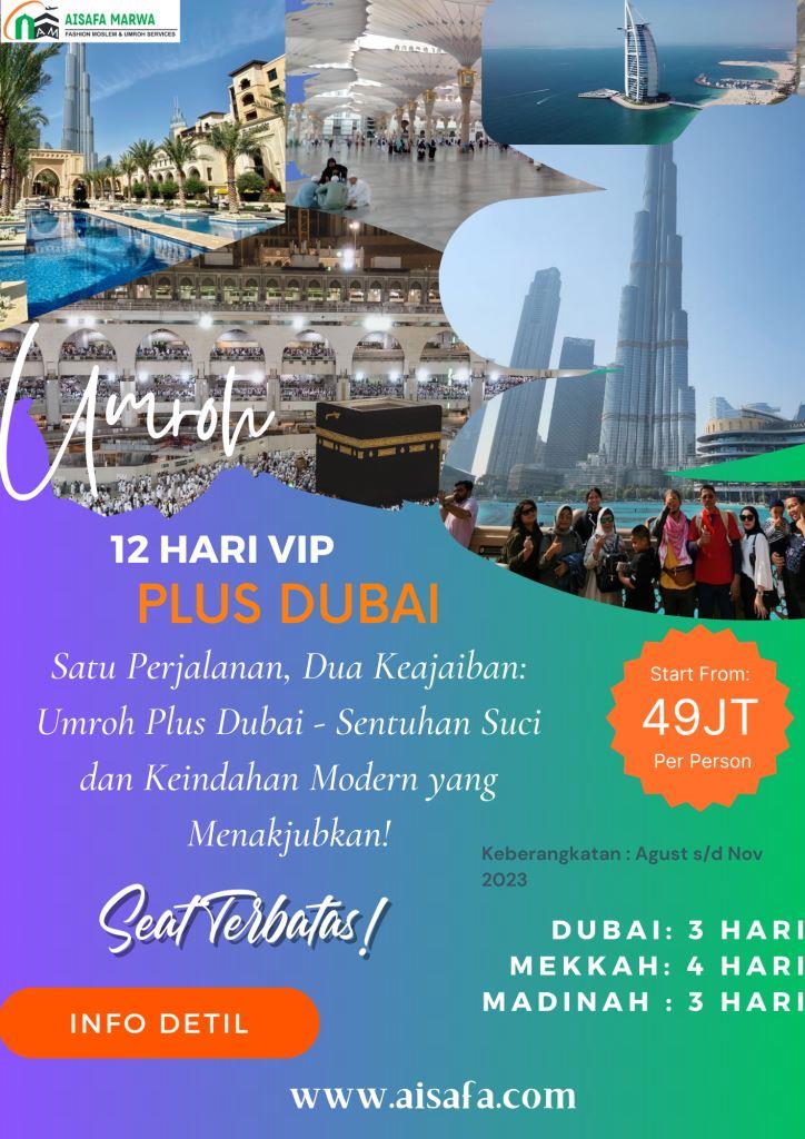 paket umroh plus dubai 2023 aisafa