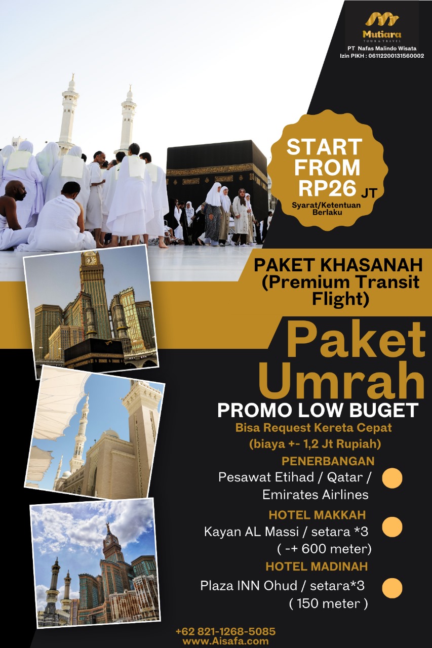 paket umroh murah mutiara