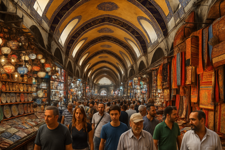 Keadaan Grand Bazar Di Istanbul Turkey