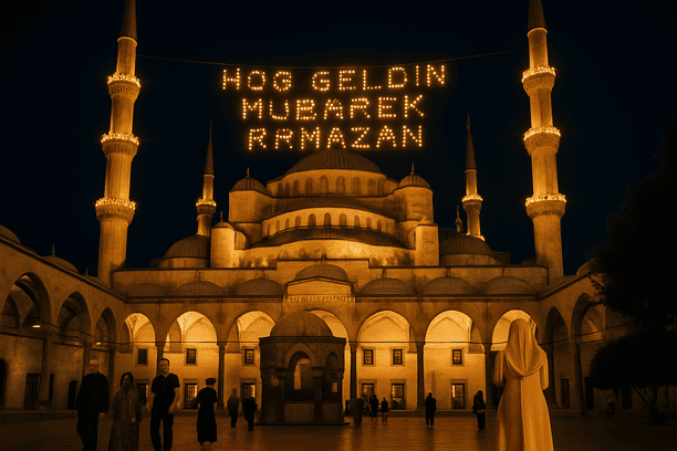 masjid istanbul di bulan ramdahan