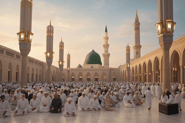 madinah di saat bulan ramadhan