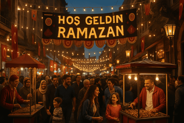 turkish street di bulan ramadhan
