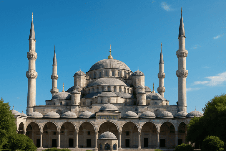 pemandangan blue_mosque Istanbul