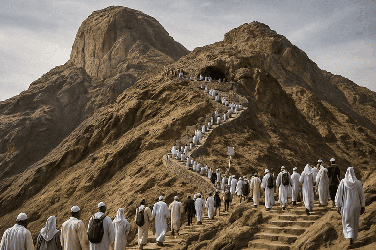 Pemandangan jabal nur