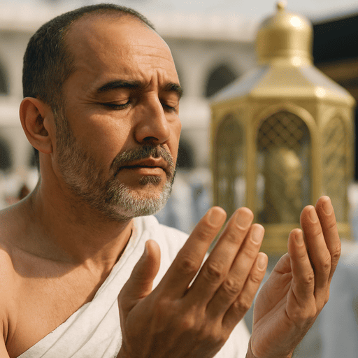 Bedoa hendak memasuki masjidil haram