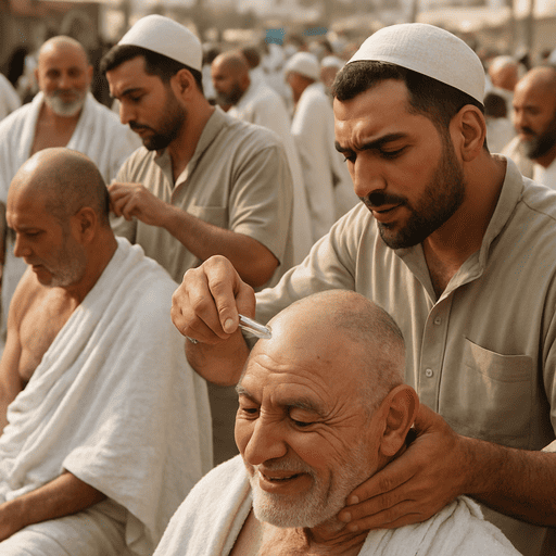 Melaksanakan Kegiatan Tahallul