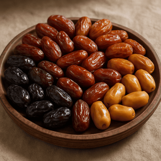 Berbagai macam jenis kurma yang menjadi oleh-oleh khas ketika umroh