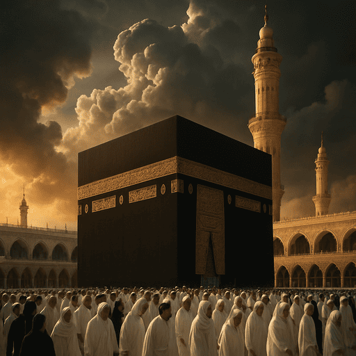 Keindahan Kaabah dan suatu pusat spiritual umat Muslim