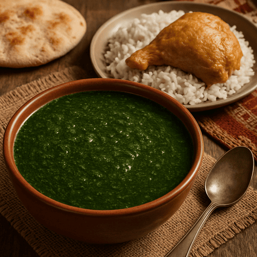 Mulukhiyah makanan berasal dari timur tengah seperti mesir yang berasal dari daun jute