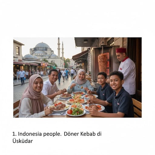 Sensasi Kuliner Halal dan Belanja Tradisional di Üsküdar: Melengkapi Perjalanan Umroh Plus Turki Anda📌