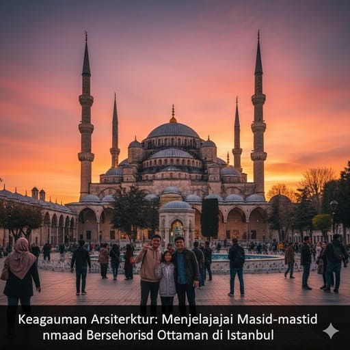 Keagungan Arsitektur: Menjelajahi Masjid-masjid Bersejarah Ottoman di Istanbul📌