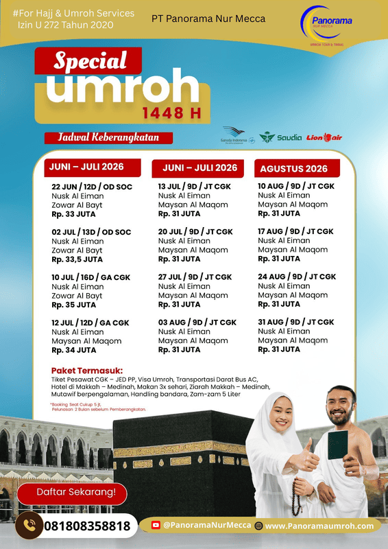 Umroh Awal Musim 1448 H